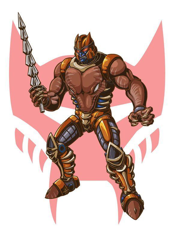 变形金刚之猛兽侠巨无霸科学探索小队人物插画集你最喜欢哪个角色