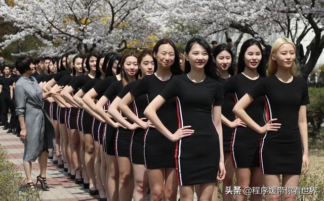 韩国女学生没整容的真实颜值，学校拒绝招收整过容的女学生！