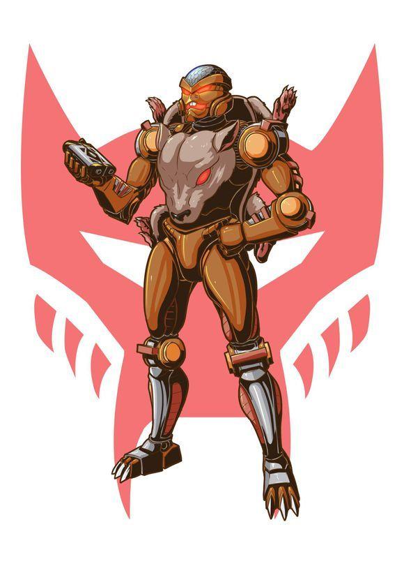 变形金刚之猛兽侠巨无霸科学探索小队人物插画集你最喜欢哪个角色